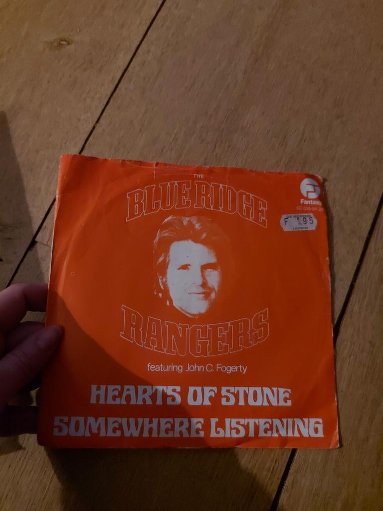 Lp vinyl blue ridge rangers hearts of stone, Cd's en Dvd's, Vinyl | Rock, Ophalen of Verzenden, Gebruikt, 12 inch