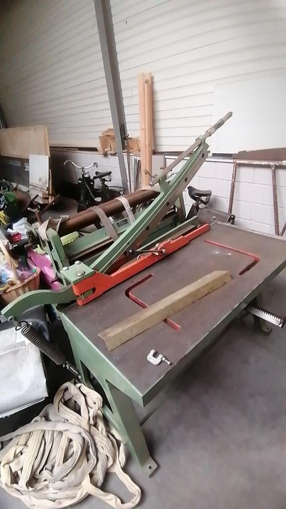 Loodgieter Zetstraat voor zink en/of koper., Doe-het-zelf en Verbouw, Gereedschap | Machine-onderdelen en Toebehoren, Gebruikt