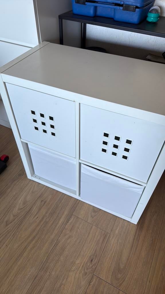 Ikea Kallax vier vakken, Ophalen, Gebruikt