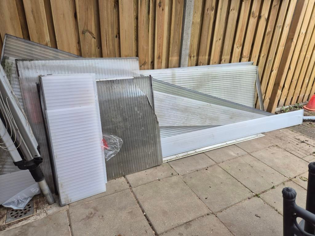 Polycarbonaatplaten en toebehoren, Tuin en Terras, Overkappingen, Ophalen