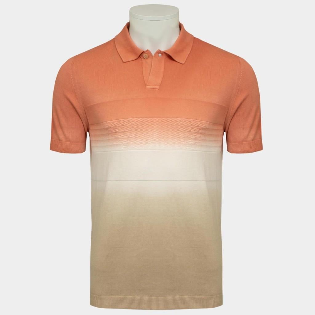 Jacob Cohën "Terracotta" Polo Korte Mouw Nieuw Maat S/XL, Kleding | Heren, Polo's, Overige kleuren, Nieuw, Overige maten, Ophalen of Verzenden