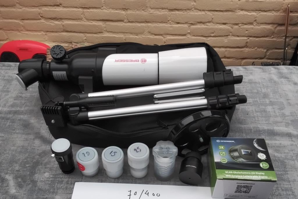 Set telescopen, Ophalen