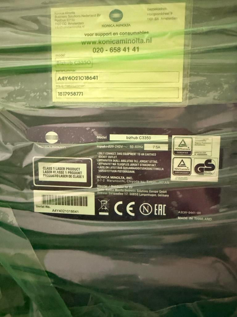 Konica Minolta Laser Printer - Weinig Gebruikt, Ophalen, Gebruikt, Printer, Fax of Scanner