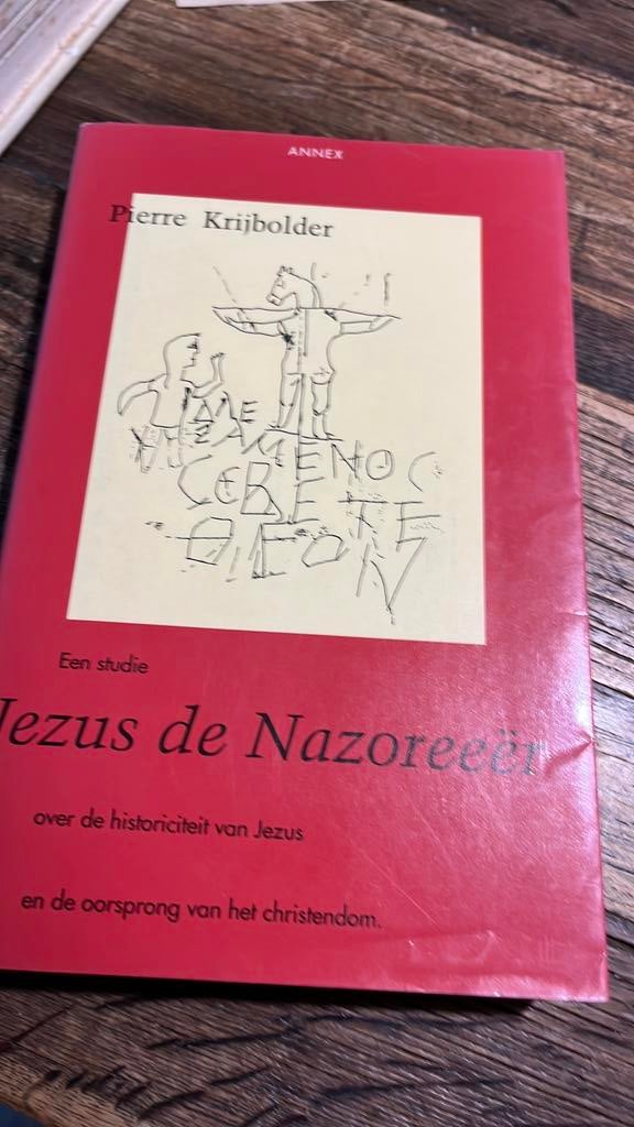 Jezus de Nazoreeër: een studie door Pierre Krijbolder, Ophalen of Verzenden, Gelezen