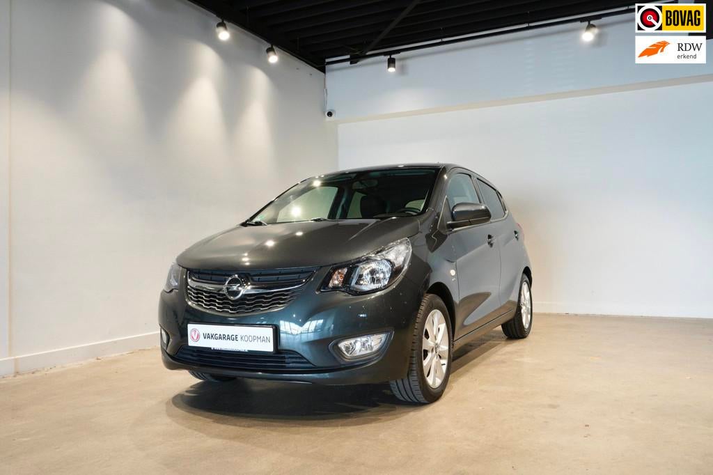 Opel KARL 1.0 ecoFLEX Active Airco, Cruise, Lichtmetaal, Sto, Voorwielaandrijving, Stof, Gebruikt, 23 km/l