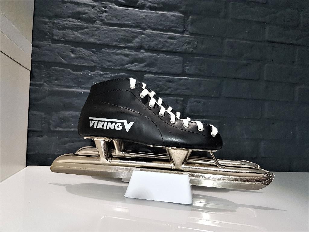 Viking Junior Tournoren Hoog Noren Leder Zwart Maat 35, Viking, Verzenden, Nieuw, Noren