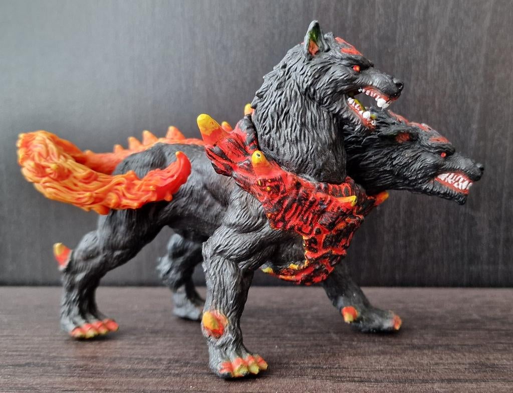Schleich Eldrador Tweekoppige Helhond - 2017, Ophalen of Verzenden, Gebruikt