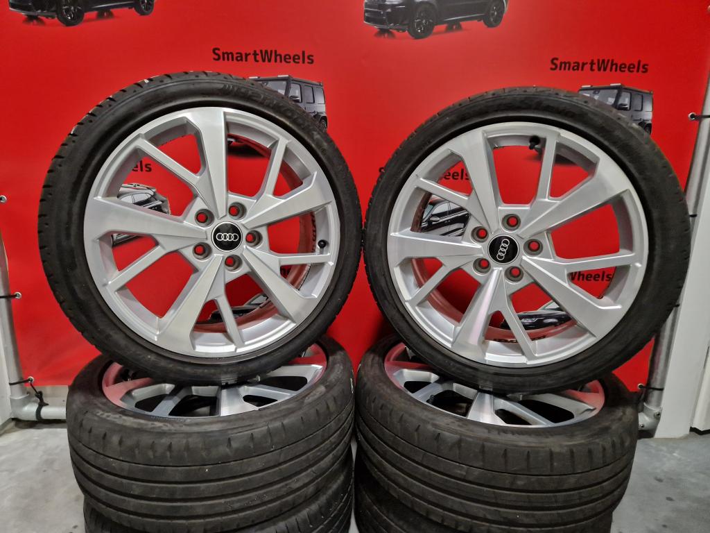 18 inch ORIGINEEL AUDI S-LINE A3 S3 8P 8V 8Y VELGEN BANDEN, Niet ingevuld, 18 inch, Banden en Velgen, Niet ingevuld