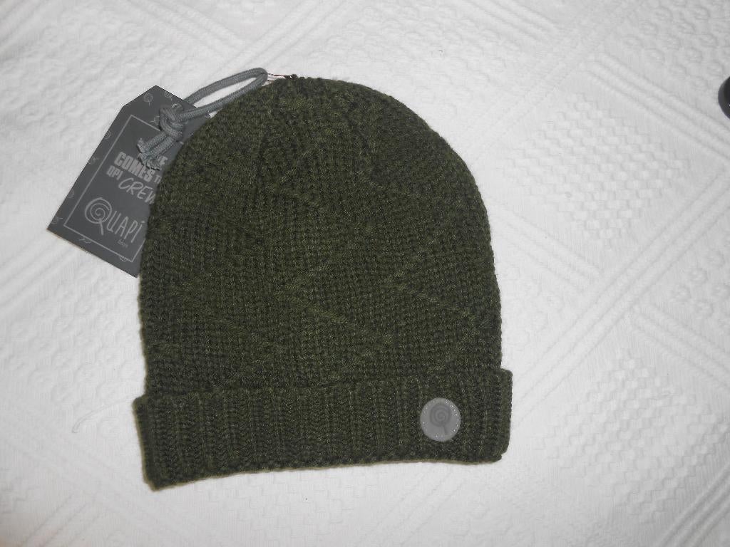 Nieuwe muts van Quapi army groen maat 1 (92 t/m 110/116), Kinderen en Baby's, Kinderkleding | Mutsen, Sjaals en Handschoenen, 110 t/m 116