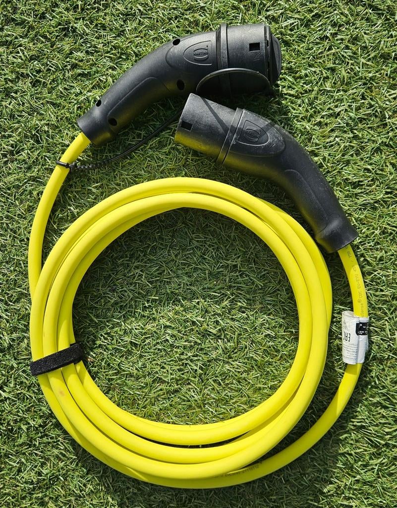 Laadkabel 6 meter 16A 11kW type.2 ZGAN, Ophalen of Verzenden