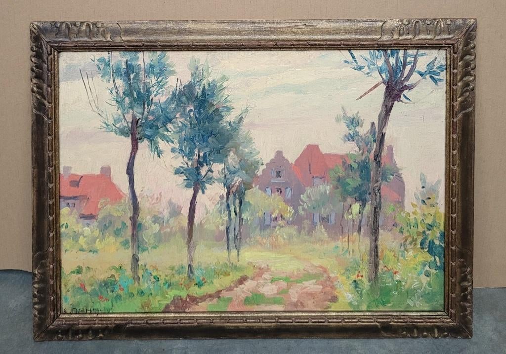 Eugène MAHAUX, wegje in Knokke Zoute, Ophalen of Verzenden