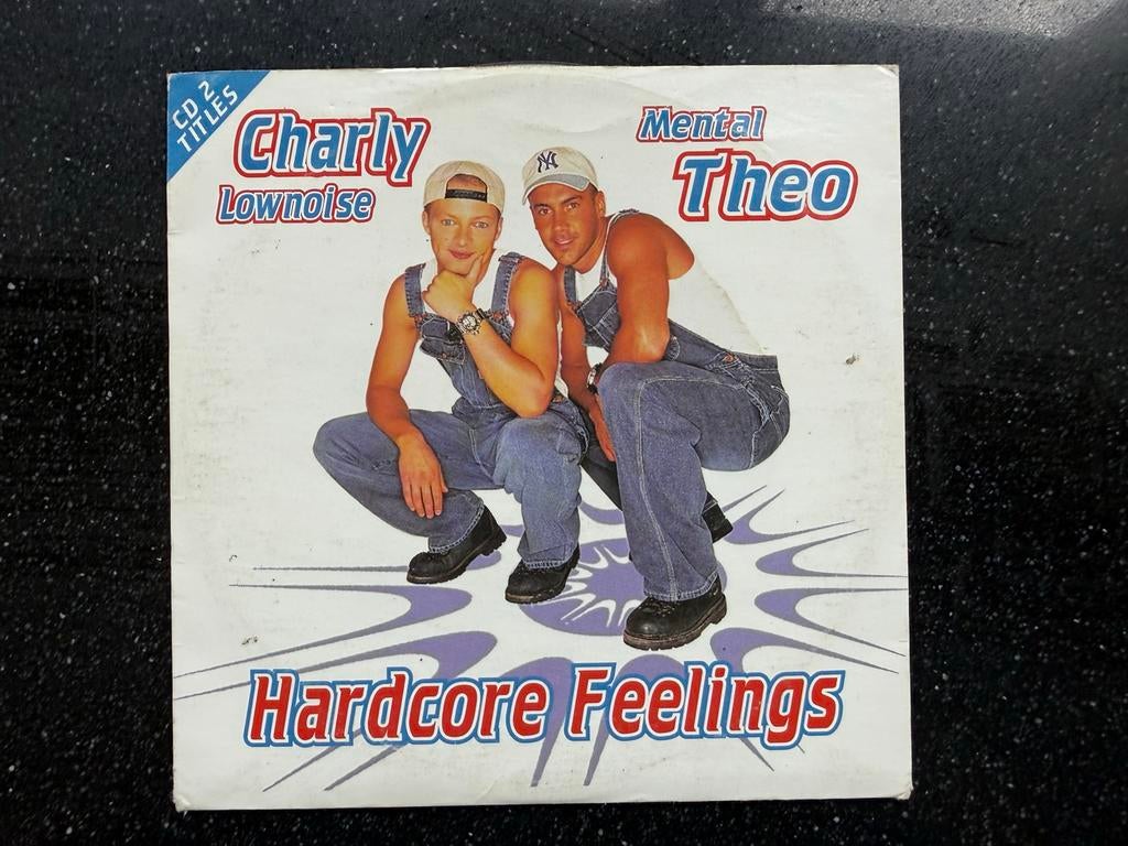 Charly Lownoise & Mental Theo - Hardcore Feelings CD Single, 1 single, Ophalen of Verzenden, Gebruikt, Dance