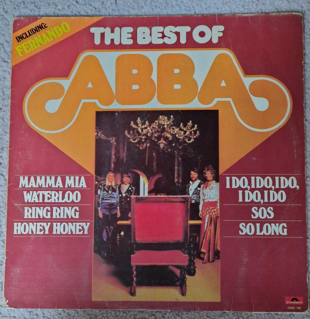 ABBA – The Best Of ABBA, Cd's en Dvd's, Vinyl | Pop, Ophalen of Verzenden, 1960 tot 1980, Gebruikt, 12 inch