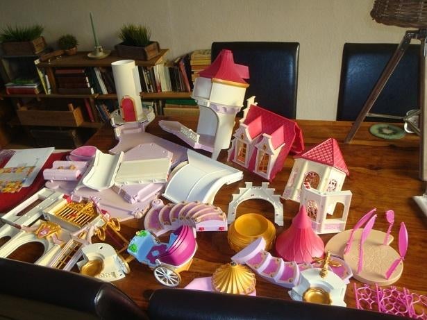 Playmobil Prinsessenkasteel, Ophalen, Gebruikt, Complete set