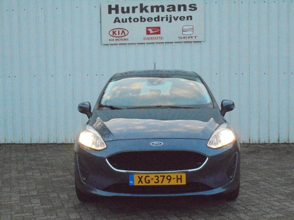 Ford Fiesta 1.1i 85PK 5DRS NL-AUTO ZEER NETJES CRUISE CONTRO, Stof, Gebruikt, Blauw, 49 €/maand