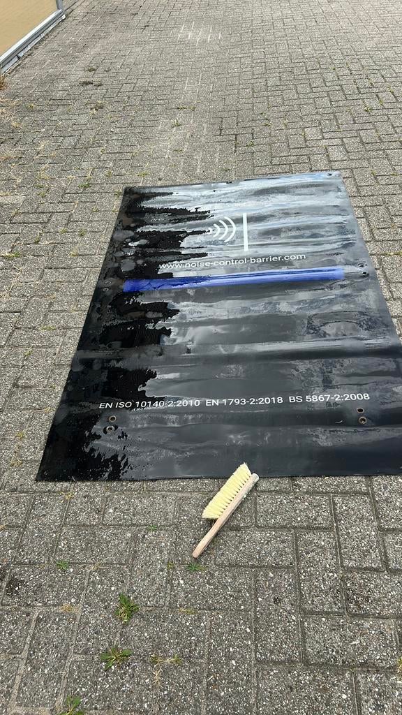 Bouwhek doek easynoise, Ophalen, Zo goed als nieuw, IJzer