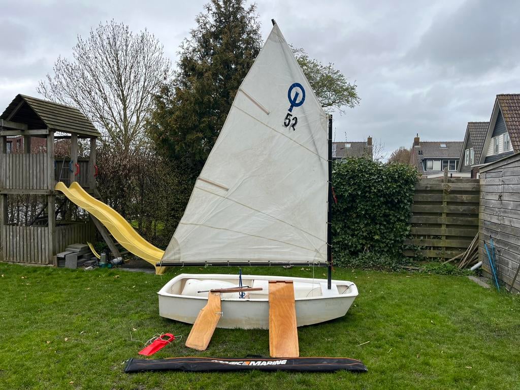 Optimist, Ophalen, Zo goed als nieuw, Overige typen, Minder dan 15 m²