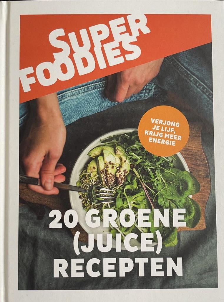 Super Foodies 20 Groene (juice) Recepten, Boeken, Kookboeken, Zo goed als nieuw, Nederland en België, Verzenden