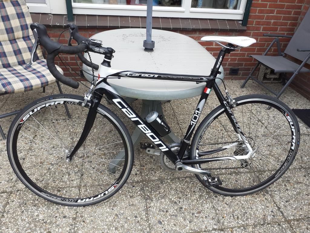 Racefiets, Ophalen of Verzenden, Zo goed als nieuw, Small, Carboni