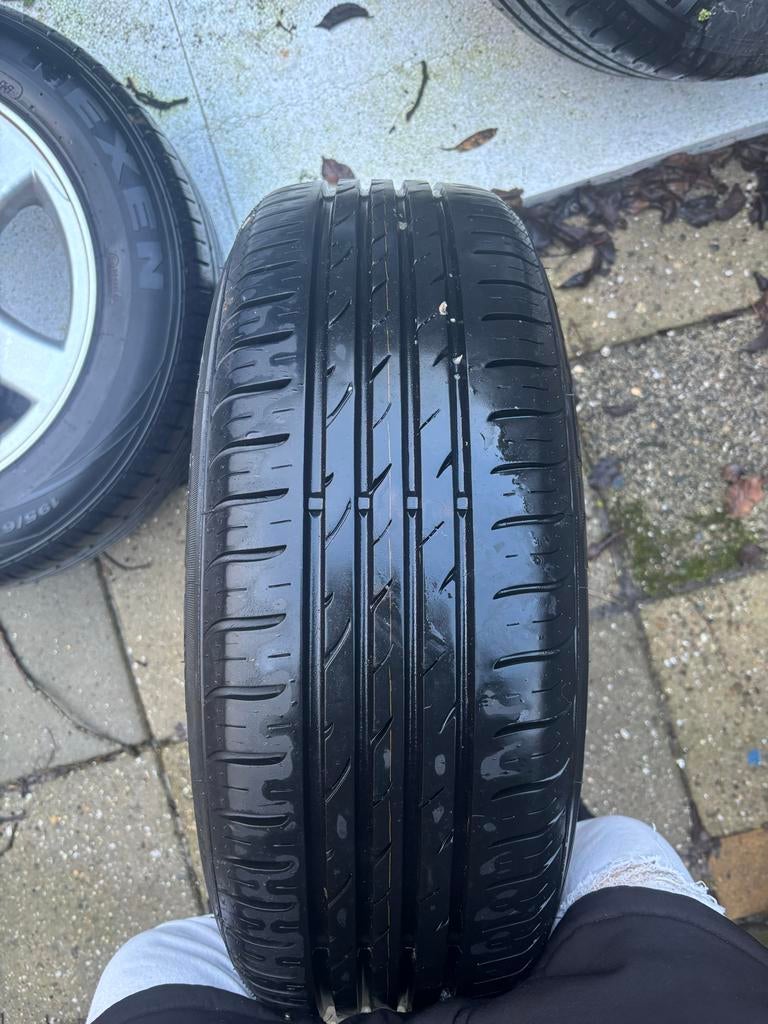 Volkswagen velgen met goede banden - 15 inch, 5x100, Auto-onderdelen, Banden en Velgen, Ophalen, Gebruikt, 15 inch, Banden en Velgen