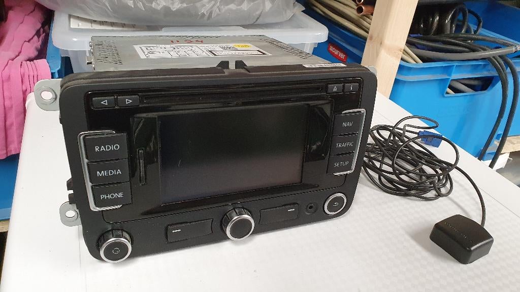 Originele VW Golf 6 radio / navigatie RNS310 – Bosch, Ophalen of Verzenden, Gebruikt