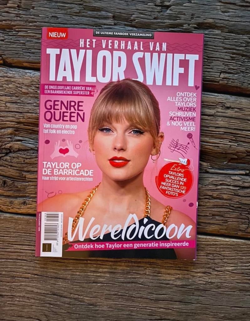 Het verhaal van Taylor Swift, Boeken, Ophalen of Verzenden, Zo goed als nieuw, Muziek, Film of Tv