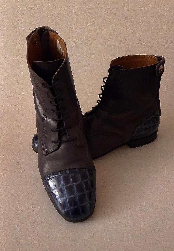 Celeris Jodphurs maat 41  zwart met blauw croco leer Nieuw, Dieren en Toebehoren, Dressuur, Nieuw, Ophalen of Verzenden, Dames