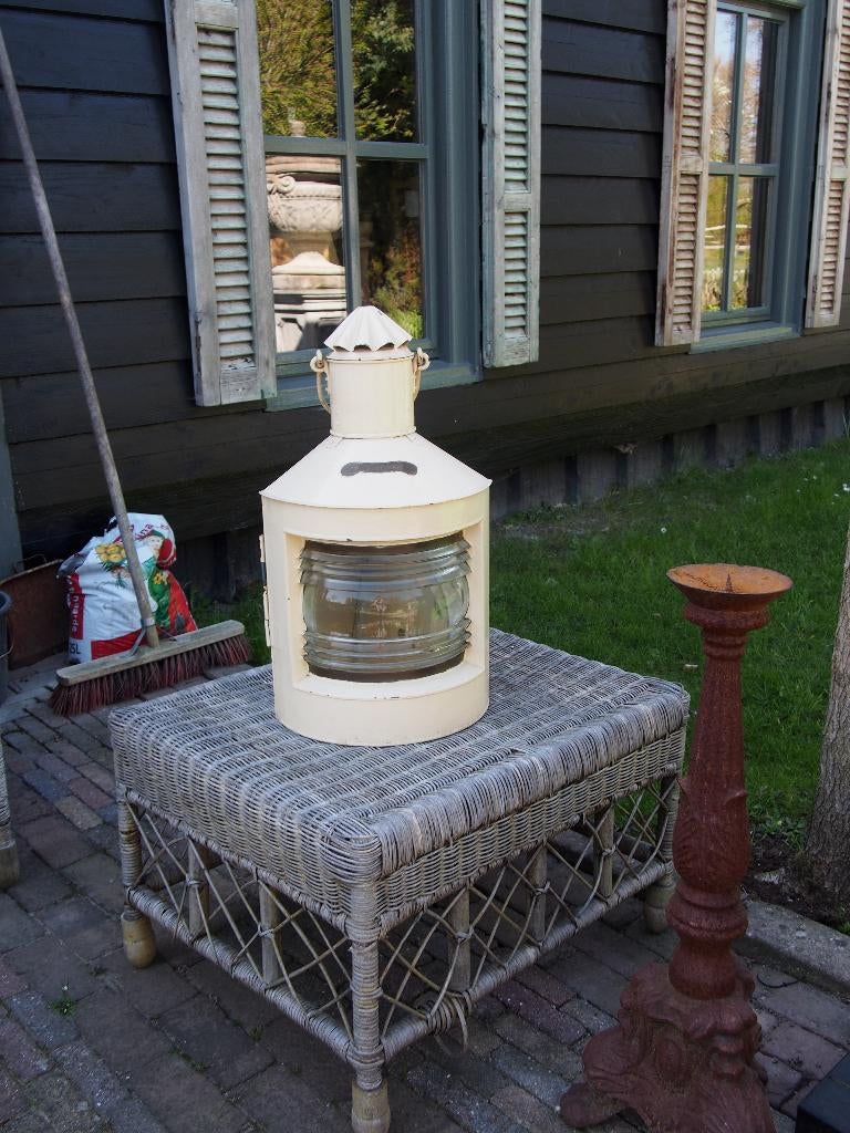 Grote Scheepslamp, Verzamelen, Ophalen of Verzenden, Gebruikt, Motorboot of Zeilboot, Gebruiksvoorwerp