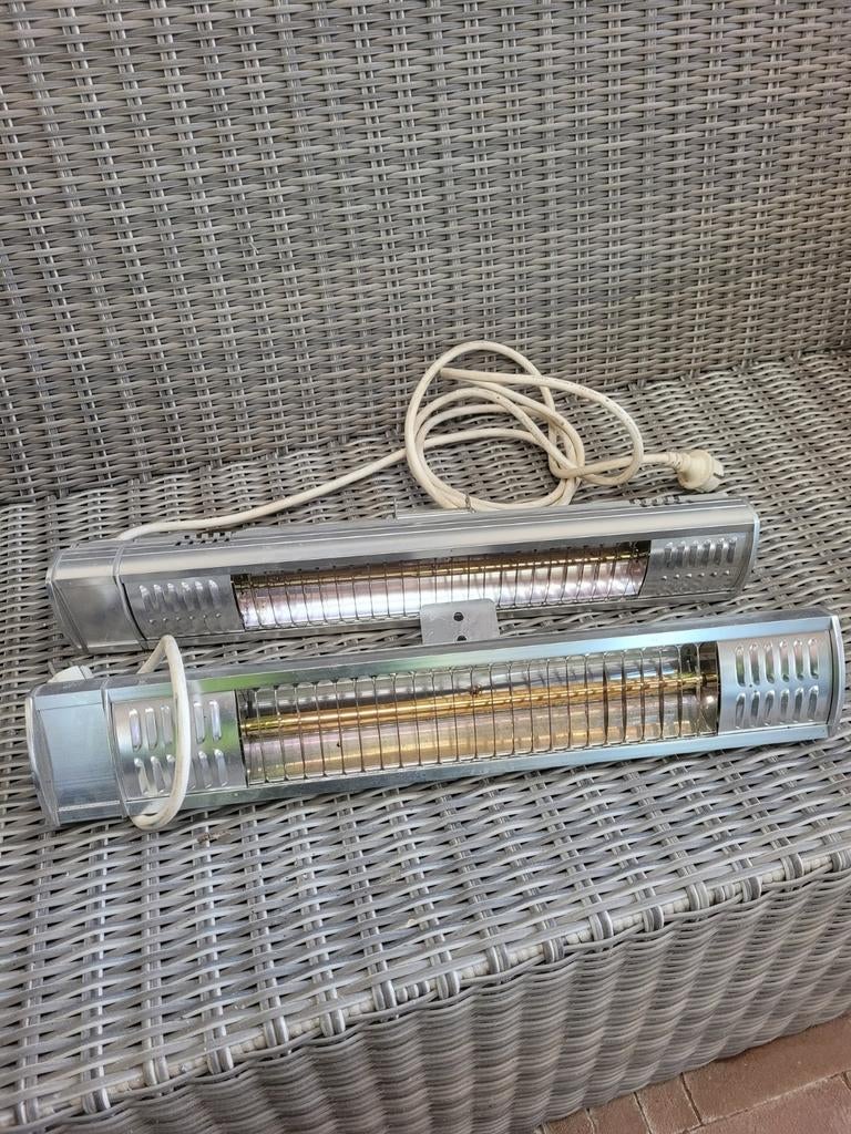 2x heater infrarood ifr 2000, Ophalen of Verzenden, Zo goed als nieuw, Elektrisch, Plafond