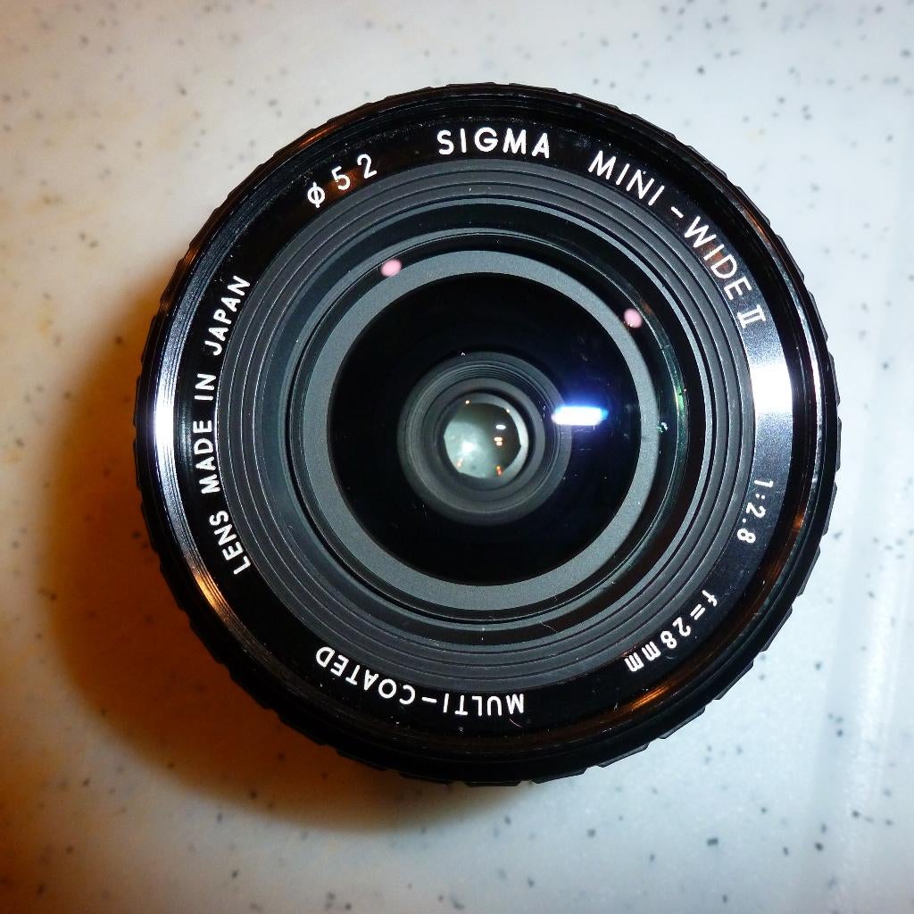52 mm Sigma fotolens voor canon, Audio, Tv en Foto, Fotografie | Lenzen en Objectieven, Ophalen, Zo goed als nieuw, Telelens