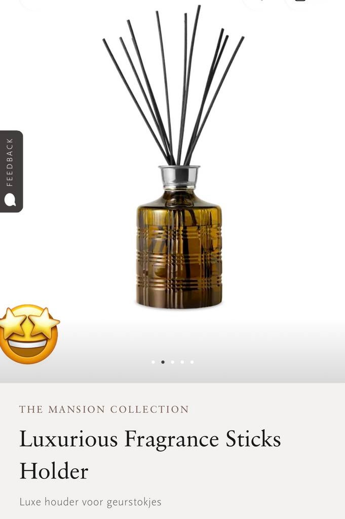 Rituals Luxurious Fragrance sticks holder 🤩 cognac Nieuw!, Ophalen of Verzenden, Nieuw