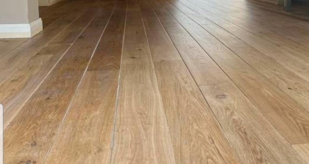 Gerecyclede Eiken Vloerdelen - All-inclusief GRATIS GELEGD!, Parket, Gebruikt, 75 m² of meer, Ophalen of Verzenden