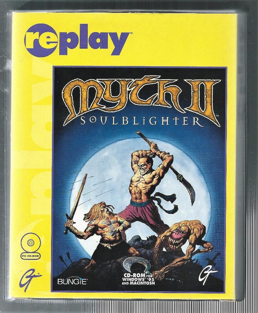 Myth 2 game in bigbox boekje in het Engels, Avontuur en Actie, Gebruikt, 1 speler, Eén computer