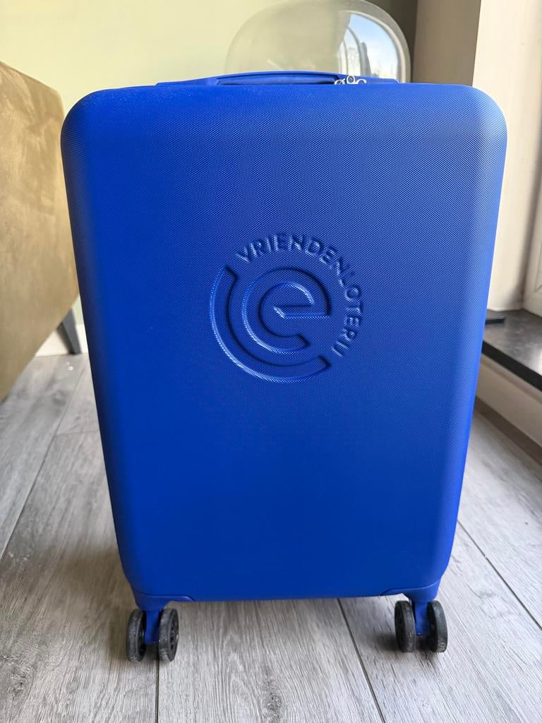 Blauwe VriendenLoterij Eredivisie reiskoffer, Ophalen, 40 tot 60 cm, Gebruikt, 20 tot 30 cm