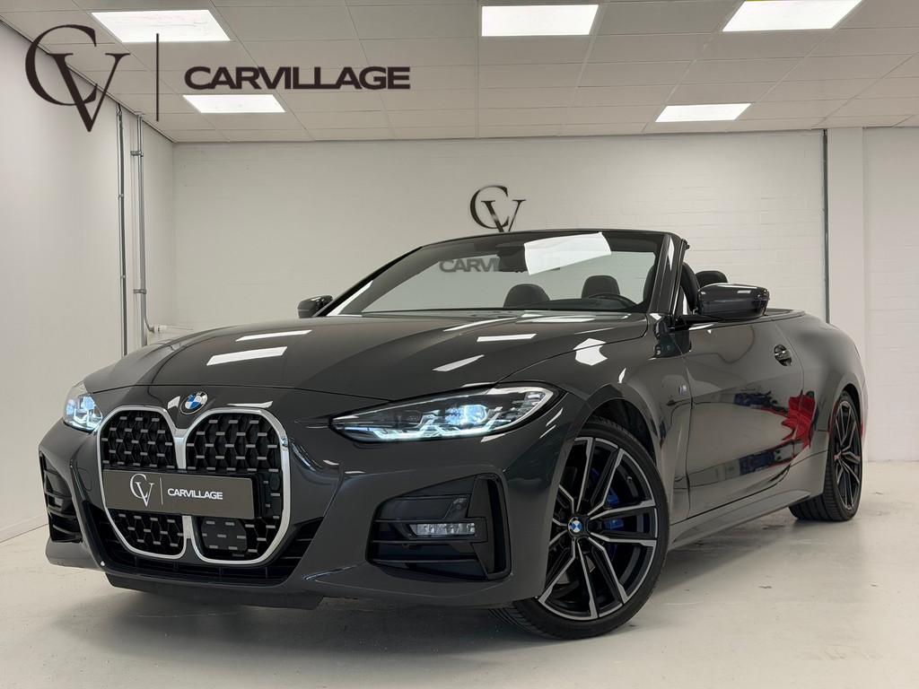 BMW 4 Serie Cabrio 430i M-Sport | Dravit grau | Nekverwarmin, Automaat, 1998 cc, Gebruikt, Zwart