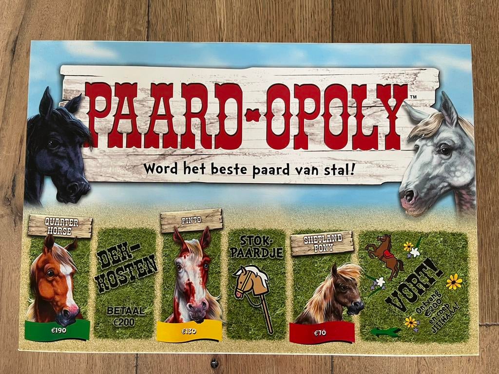 Paard-opoly (nieuw!), Hobby en Vrije tijd, Ophalen of Verzenden, Nieuw