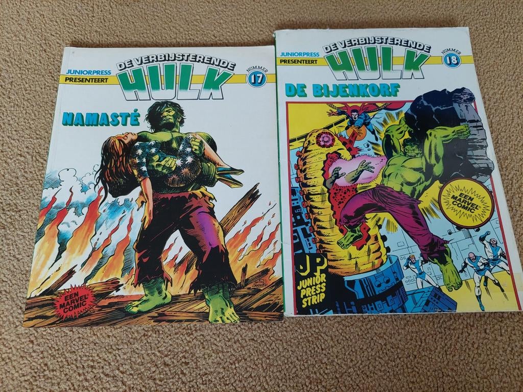 Hulk strips, Boeken, Stripboeken, Meerdere stripboeken, Ophalen, Gelezen