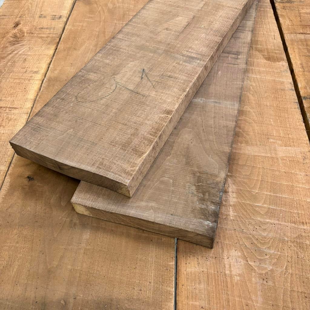 Amerikaans noten hout planken (Black Walnut), Doe-het-zelf en Verbouw, Hout en Planken, Minder dan 25 mm, Nieuw, Ophalen of Verzenden