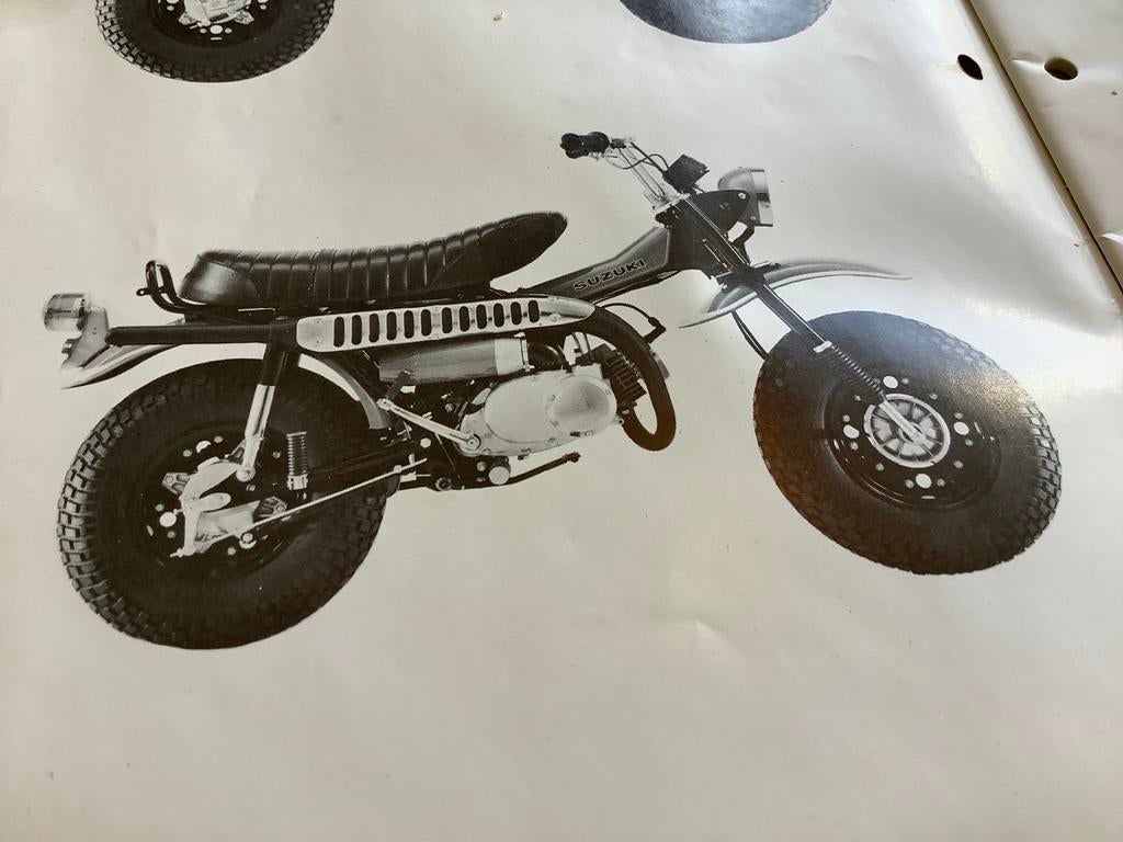 Suzuki RV 90 fun type, handleidig- Zeldzaam!, Verzenden, Suzuki