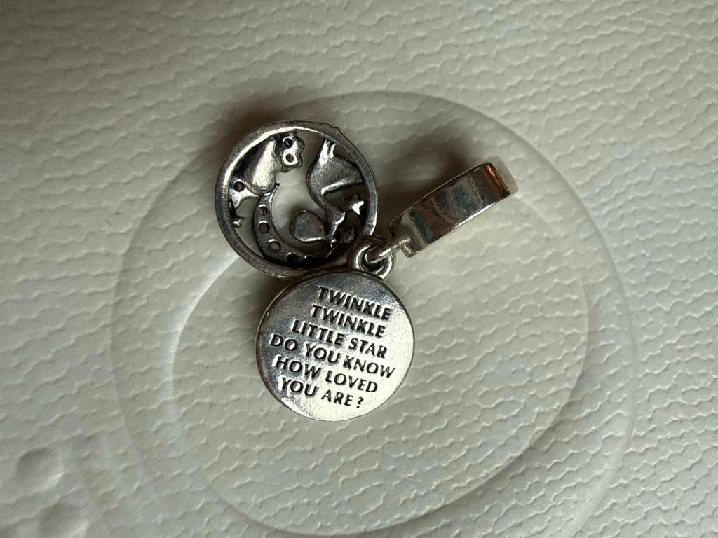 Pandora Bedel - Twinkle Little Star, Pandora, Ophalen of Verzenden, Zo goed als nieuw, 1 bedel