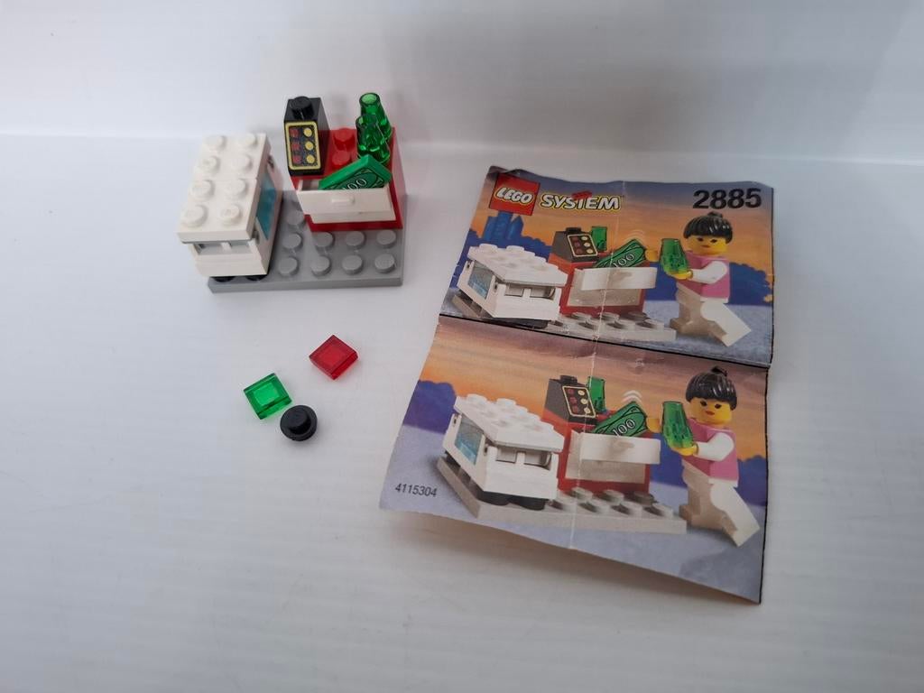 LEGO System Town set 2885 Ice Cream Seller ijsverkoper, Ophalen of Verzenden, Gebruikt, Lego