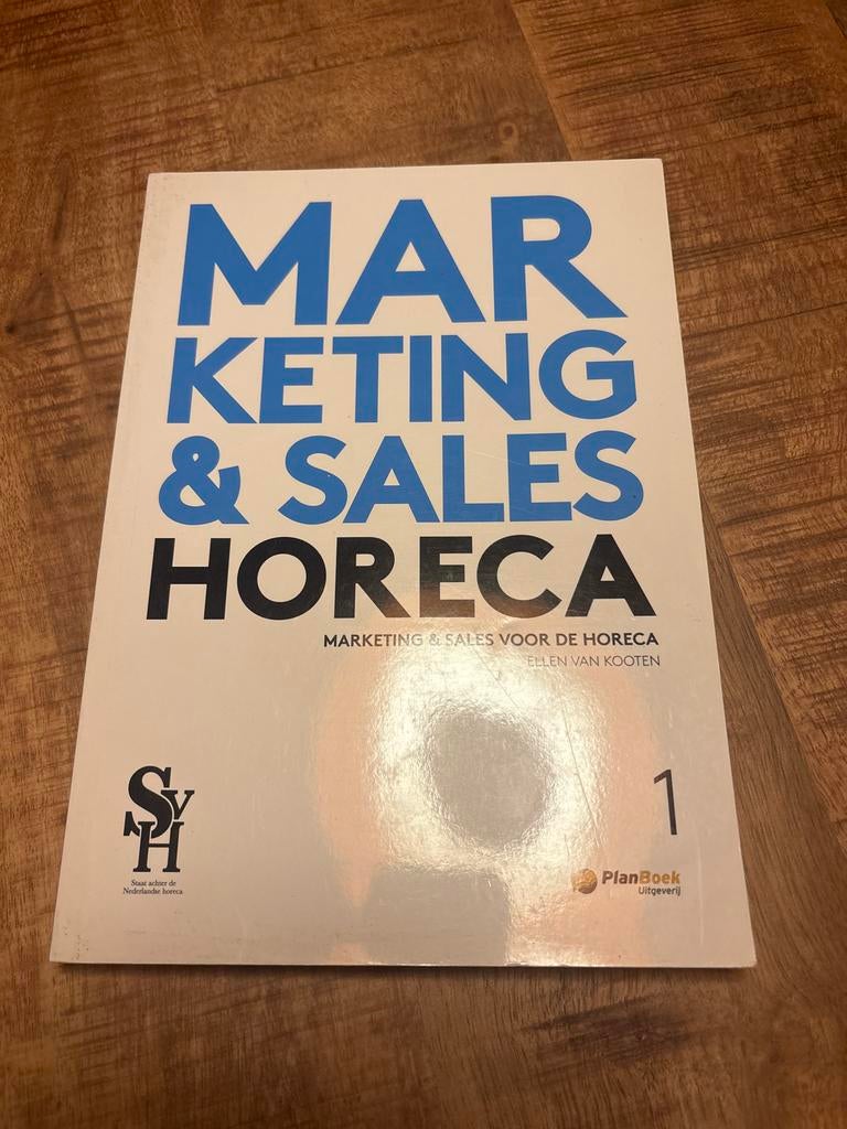 Marketing & Sales Horeca SVH - Zo goed als nieuw, Ophalen of Verzenden, Zo goed als nieuw, Economie en Marketing