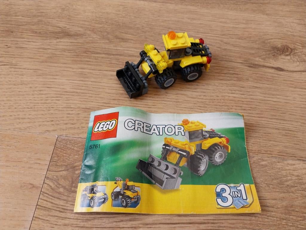lego creator 5761 mini shovel, Kinderen en Baby's, Ophalen of Verzenden
