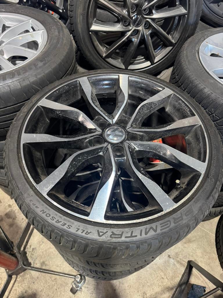 Partij Aluminium Velgen 24 Sets 21 sets alu 3 sets staal, Ophalen, 18 inch, Zomerbanden, Velg(en)