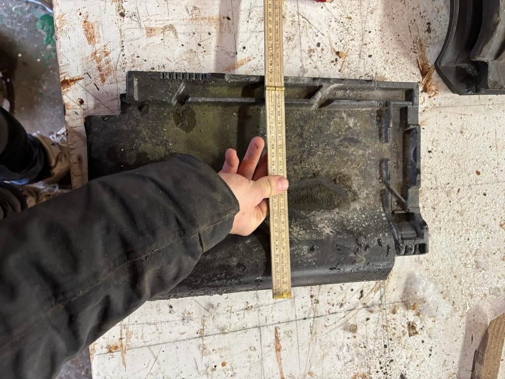 Koramic Alegra 10 leikleur Mat Engobe, Ophalen, Steen of Klei, Zwart, Nieuw