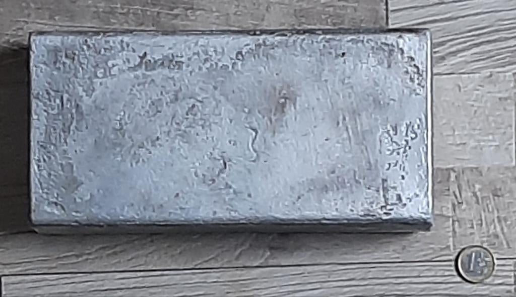 Aluminium baar 4.740 gram, Postzegels en Munten, Edelmetalen en Baren, Ophalen of Verzenden, Zilver