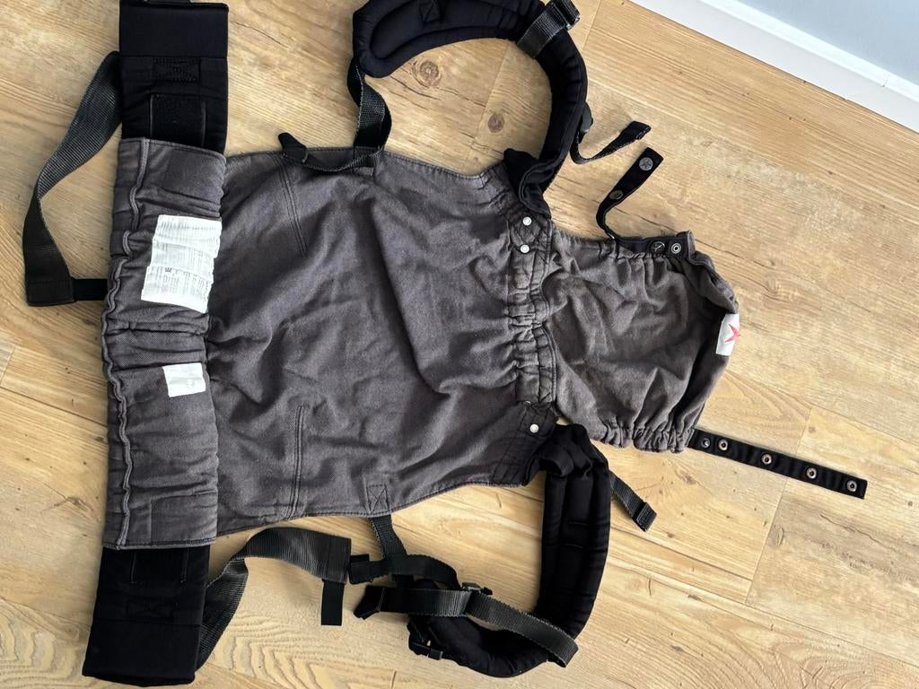 Kokadi Toddler Flip Draagzak + Little Frog Fleece Hoes, Kinderen en Baby's, Babydragers en Draagdoeken, Gebruikt, Draagzak, Buik of Rug