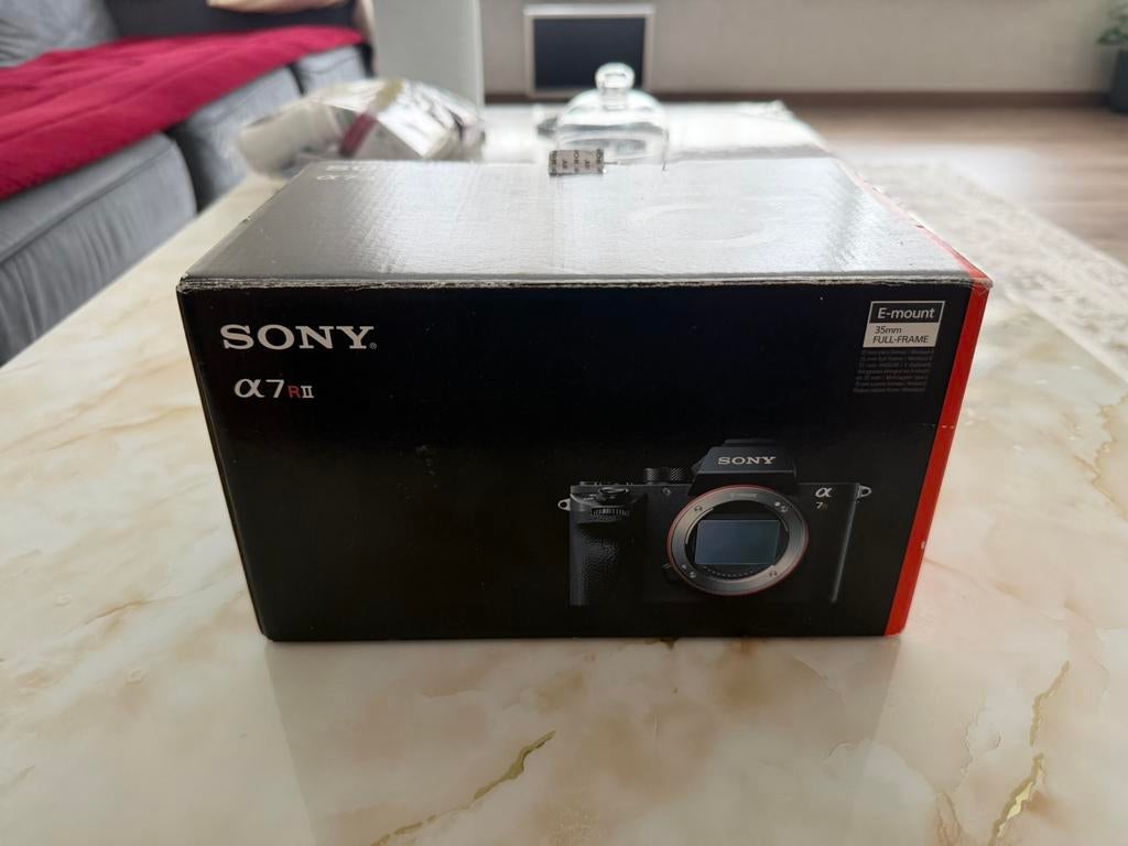 SONY A7R II inclusief doos en toebehoren, Audio, Tv en Foto, Fotocamera's Digitaal, Spiegelreflex, 42 Megapixel, Ophalen of Verzenden
