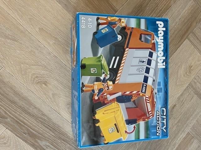 Playmobil City Action vuilniswagen - 4418, Kinderen en Baby's, Speelgoed | Playmobil, Ophalen of Verzenden, Zo goed als nieuw