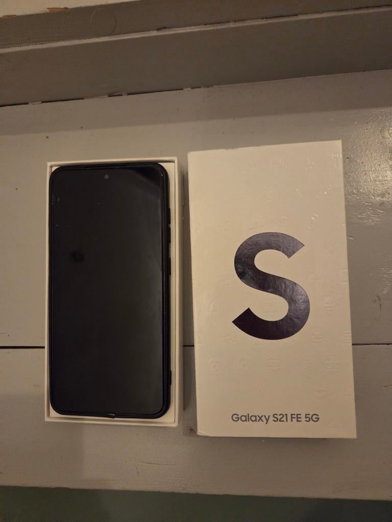 s21 fe samsung s21fe, Gebruikt, Zwart, Ophalen of Verzenden, 128 GB